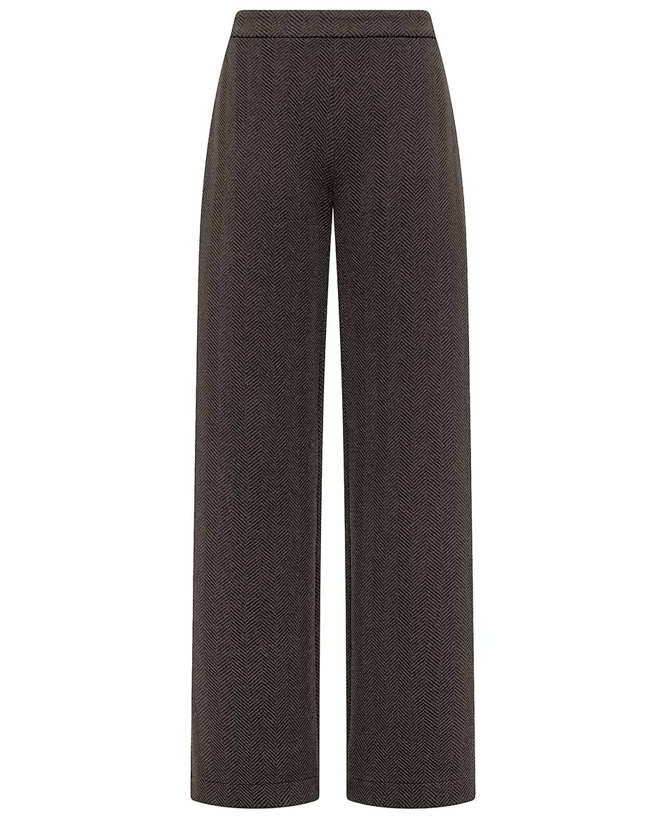 DEHA PANTALON DEHA MATELASSE CON CORTE AMPLIO