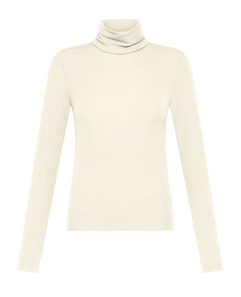 DEHA CAMISETA M/L DEHA CASHMERE BLEND RIB. TURTLENE