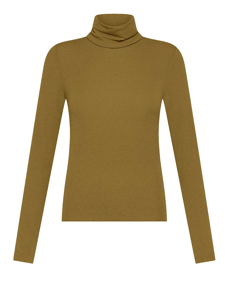 DEHA CAMISETA M/L DEHA CASHMERE BLEND RIB. TURTLENE