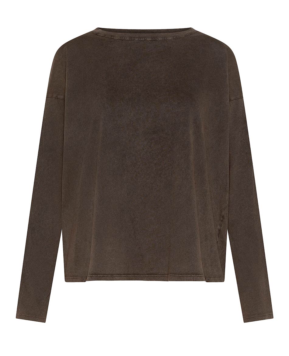 DEHA CAMISETA MANGA LARGA DEHA COLORED MARBLE-WASH