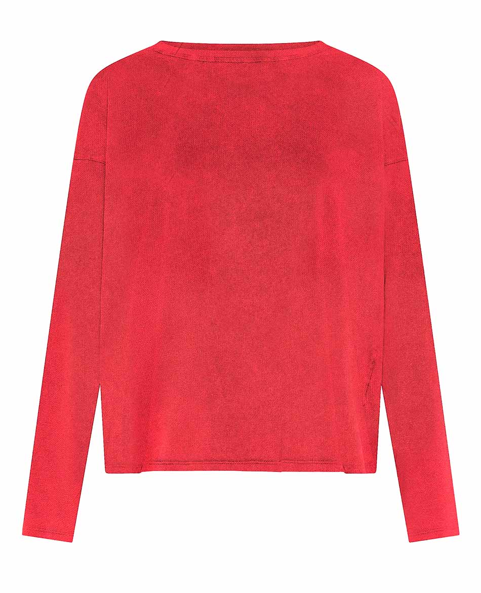 DEHA CAMISETA MANGA LARGA DEHA COLORED MARBLE-WASH
