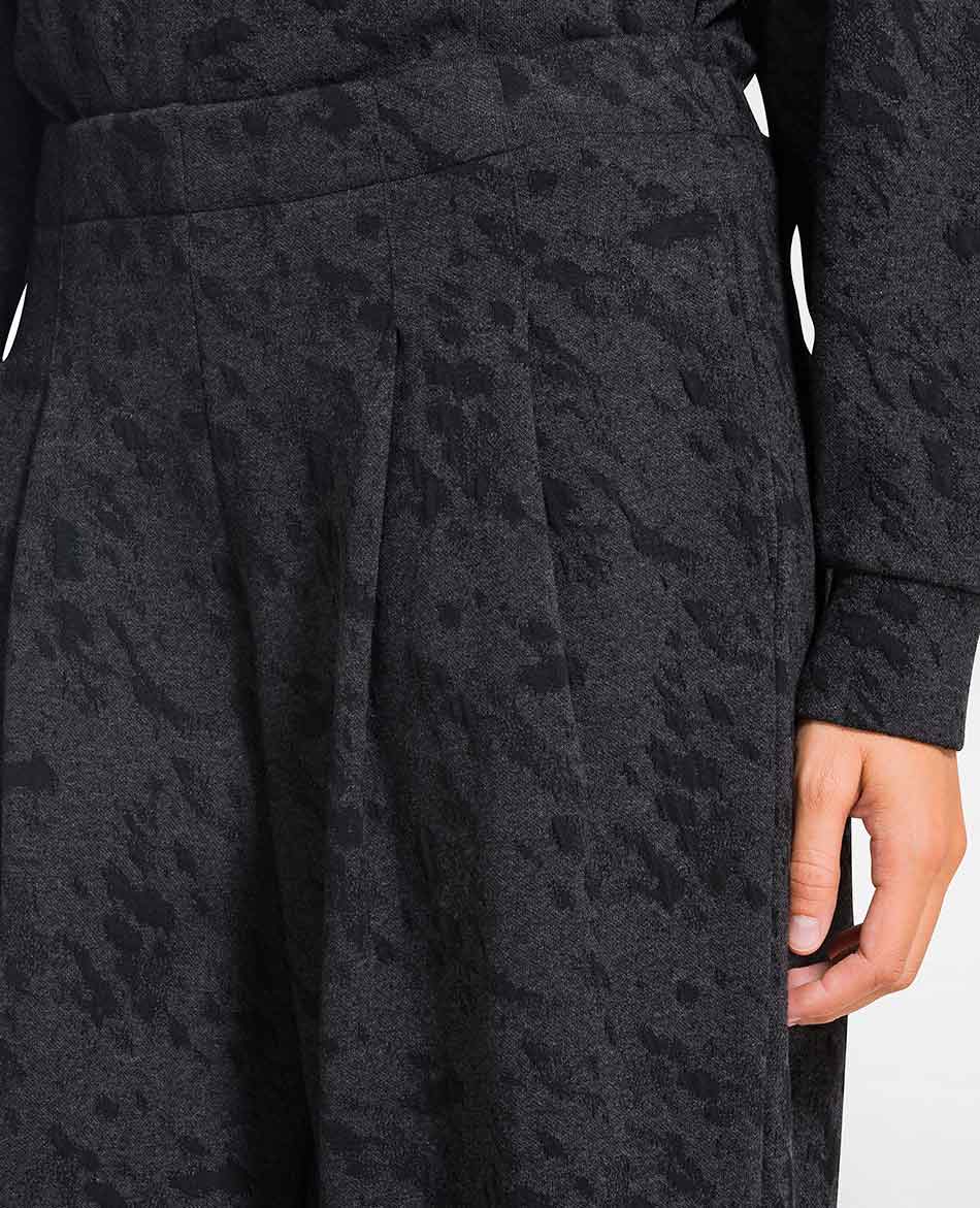 DEHA PANTALÓN DEHA MATELASSE PLEATED