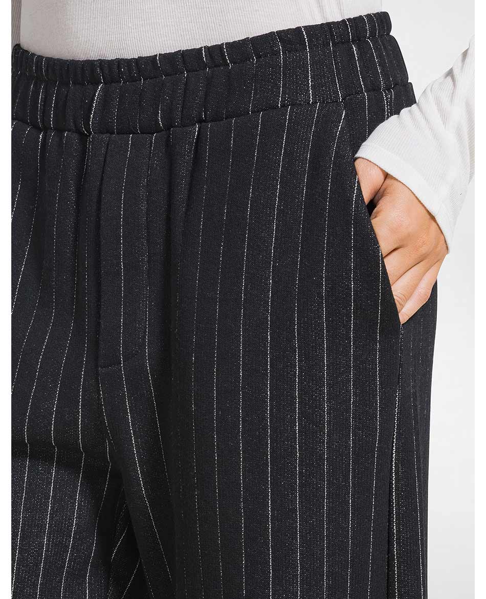 DEHA PANTALON DEHA PINSTRIPED PALAZZO