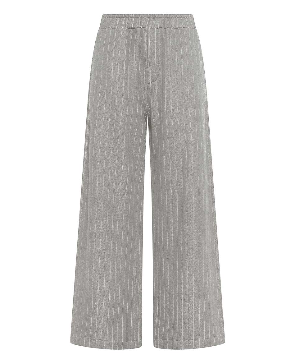 DEHA PANTALON DEHA PINSTRIPED PALAZZO