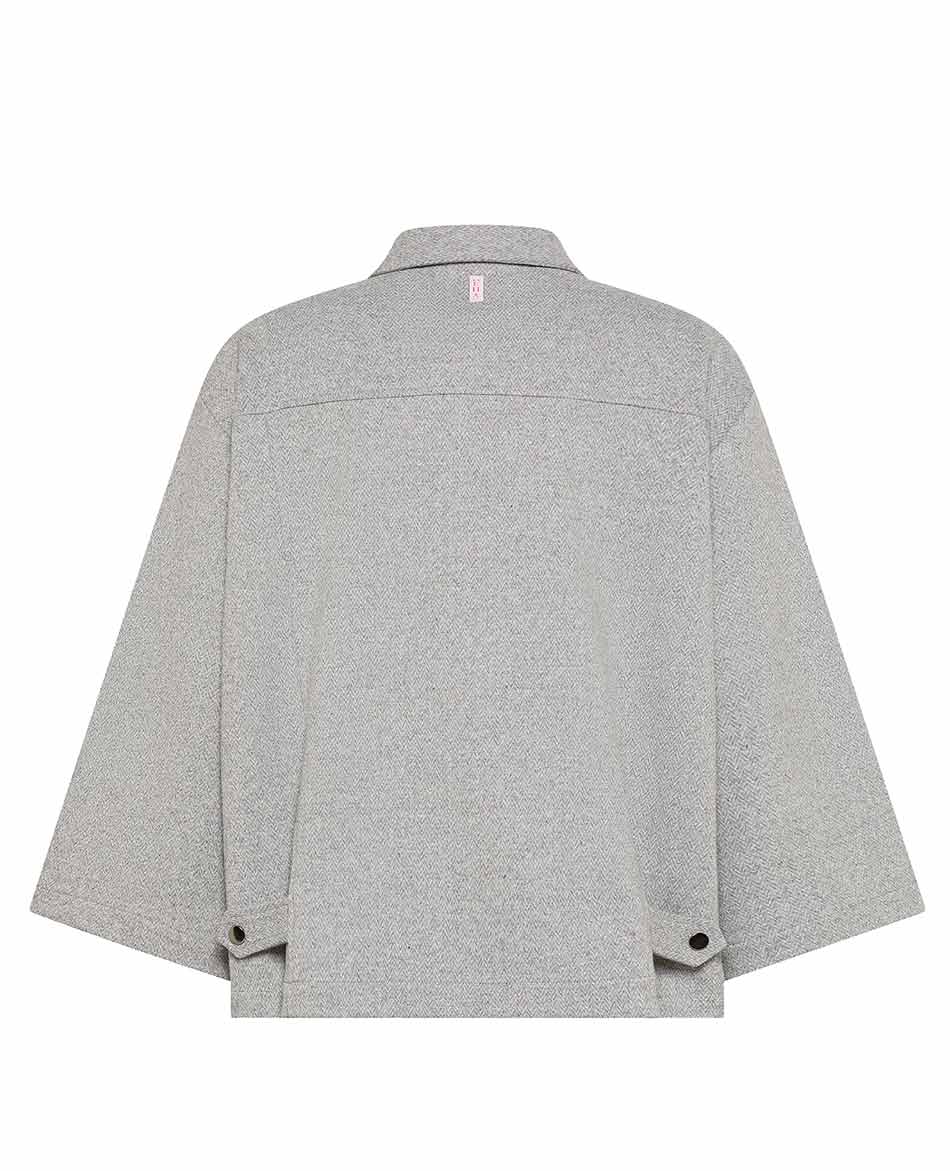 DEHA CAMISA DEHA HERRINGBONE LUREX JACQUARD WIDE