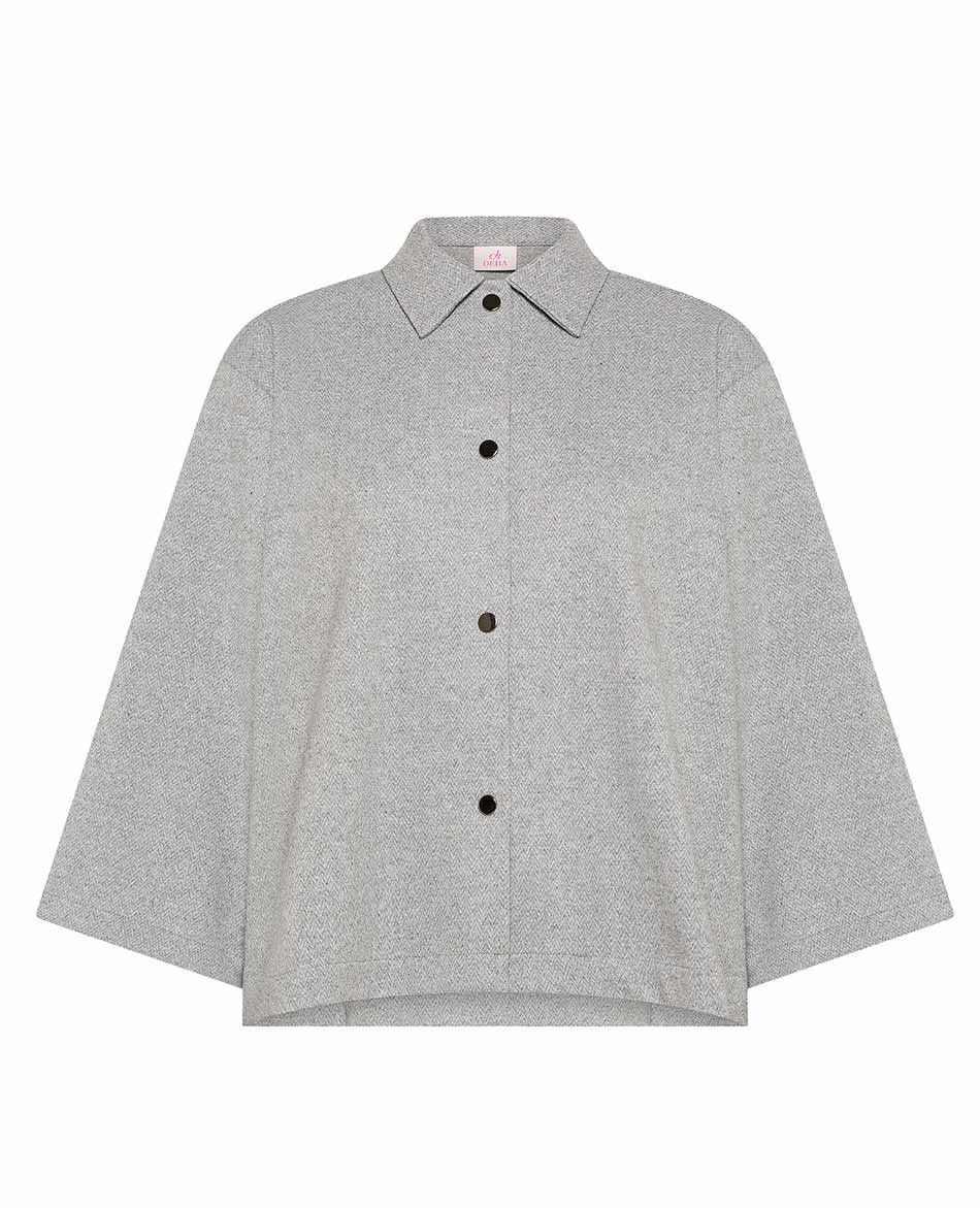 DEHA CAMISA DEHA HERRINGBONE LUREX JACQUARD WIDE