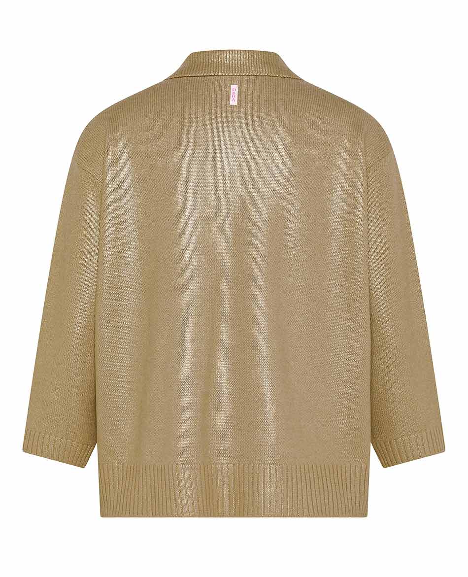 DEHA CHAQUETA DEHA LAMINATED WOOL KNITTED