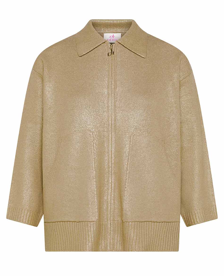 DEHA CHAQUETA DEHA LAMINATED WOOL KNITTED