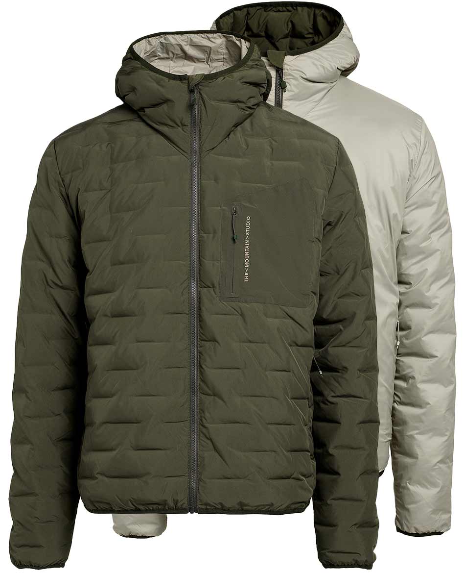 MOUNTAIN STUDIO CHAQUETA DE PLUMAS M. STUDIO D-3 RL REVERSIBLE