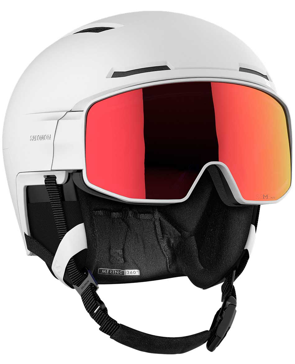 SALOMON CASCO CON VISERA SALOMON DRIVER PRIME SIGMA PHOTO