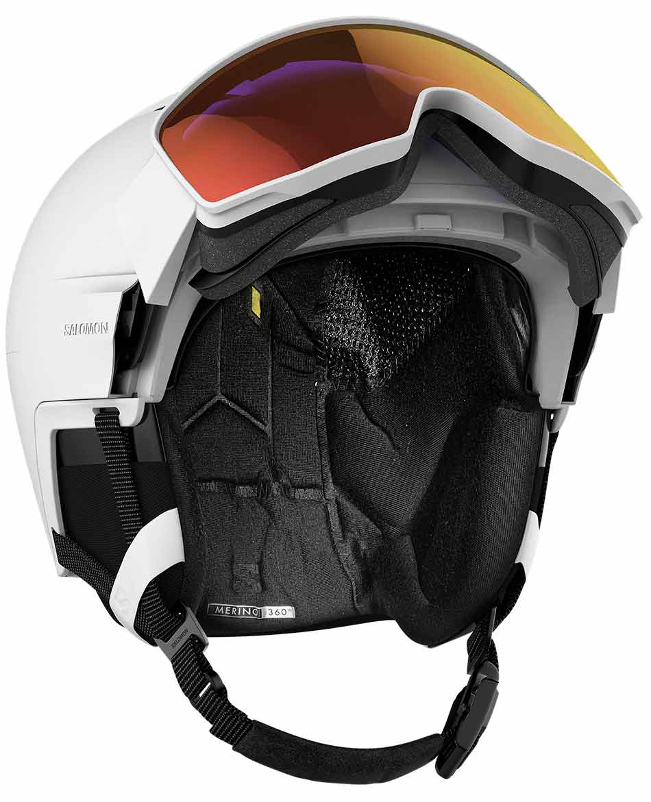 SALOMON CASCO CON VISERA SALOMON DRIVER PRIME SIGMA PHOTO