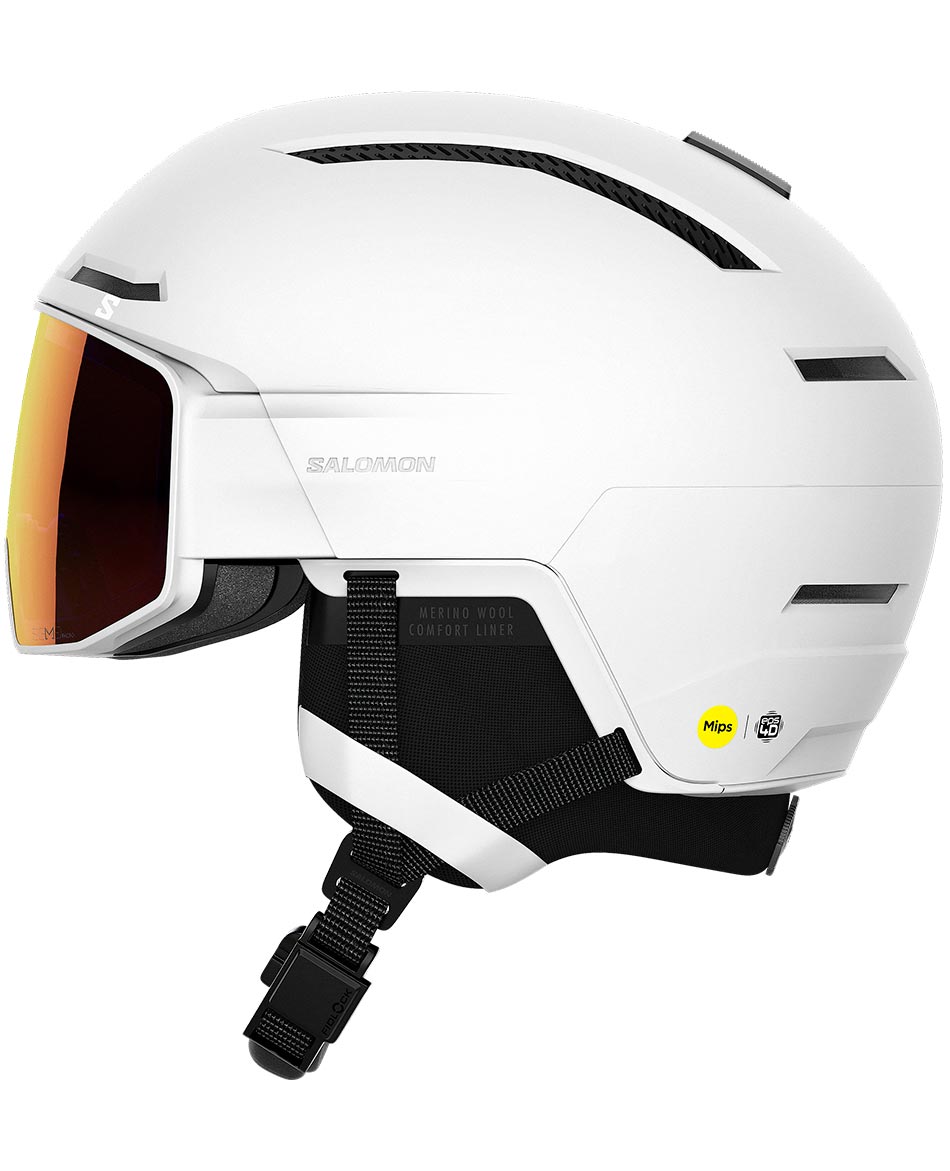 SALOMON CASCO CON VISERA SALOMON DRIVER PRIME SIGMA PHOTO