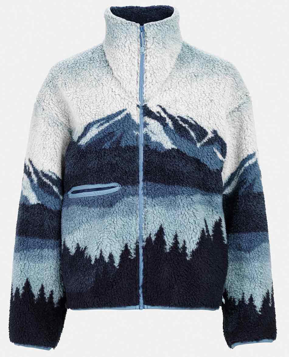 MOUNTAIN STUDIO CHAQUETA MOUNTAIN SOFT PILE JAQUARD E-3