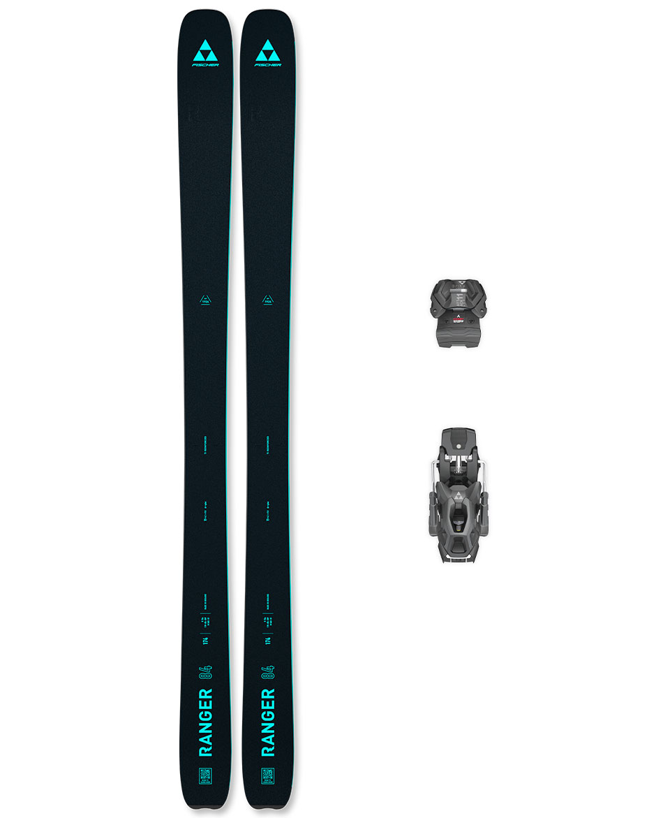 FISCHER ESQUIS FISCHER RANGER 84 + ATTACK LYT 11