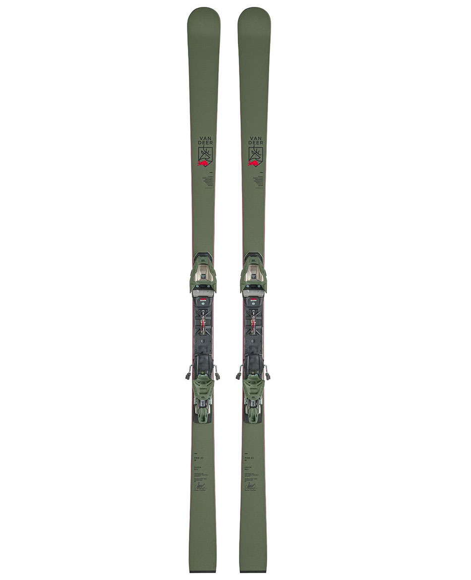 VAN DEER ESQUIS VAN DEER PRO SERIES + MARKER COMP 12 GW