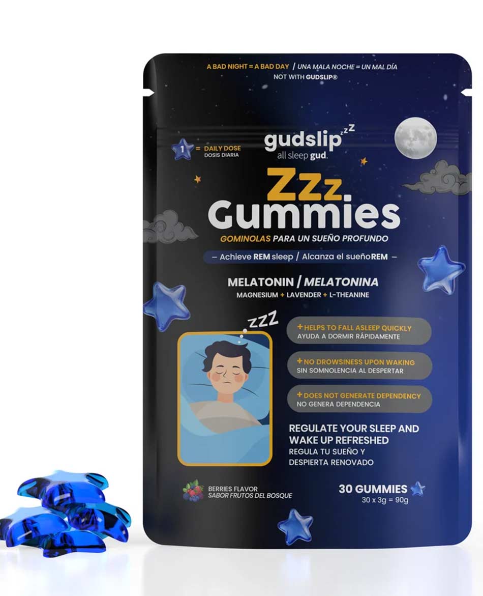 GUDSLIP GUMMIES GUDSLIP MELATONINA 30 UNIDADES