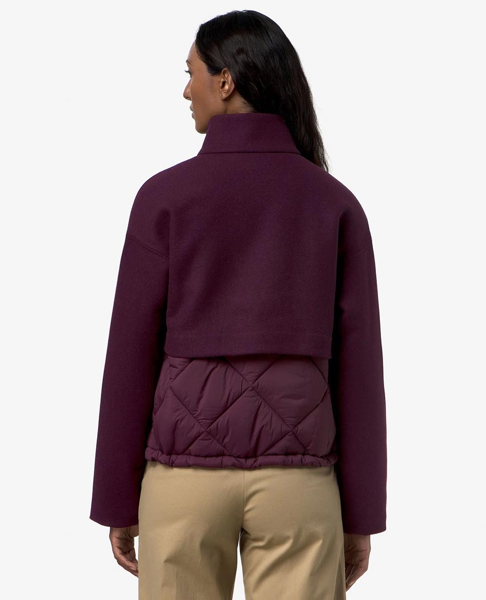 K-WAY CHAQUETA K-WAY MANDIE WOOL NYLON WARM