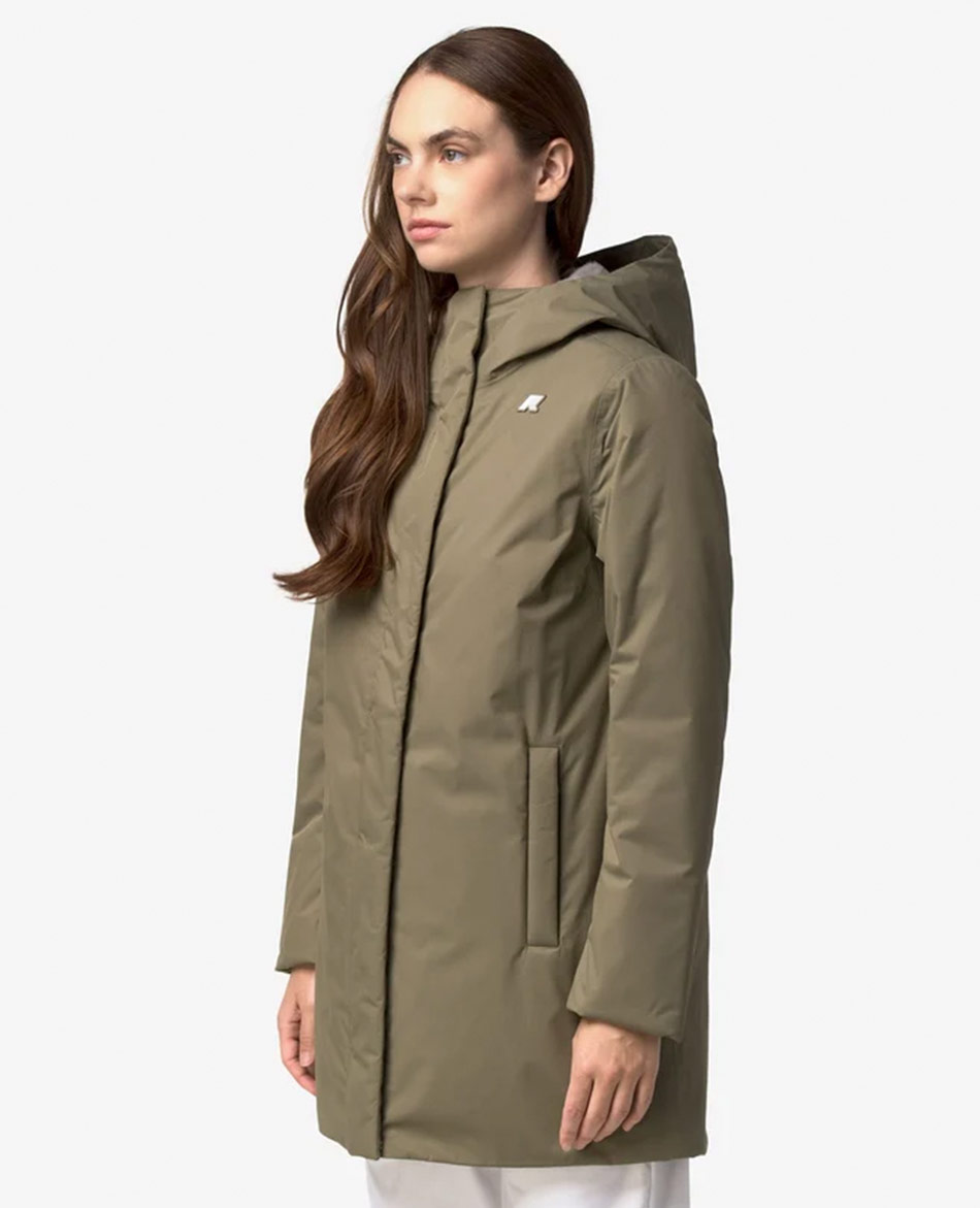 K-WAY CHAQUETA  K-WAY MARLETTE TWILL SOFT BEAVER