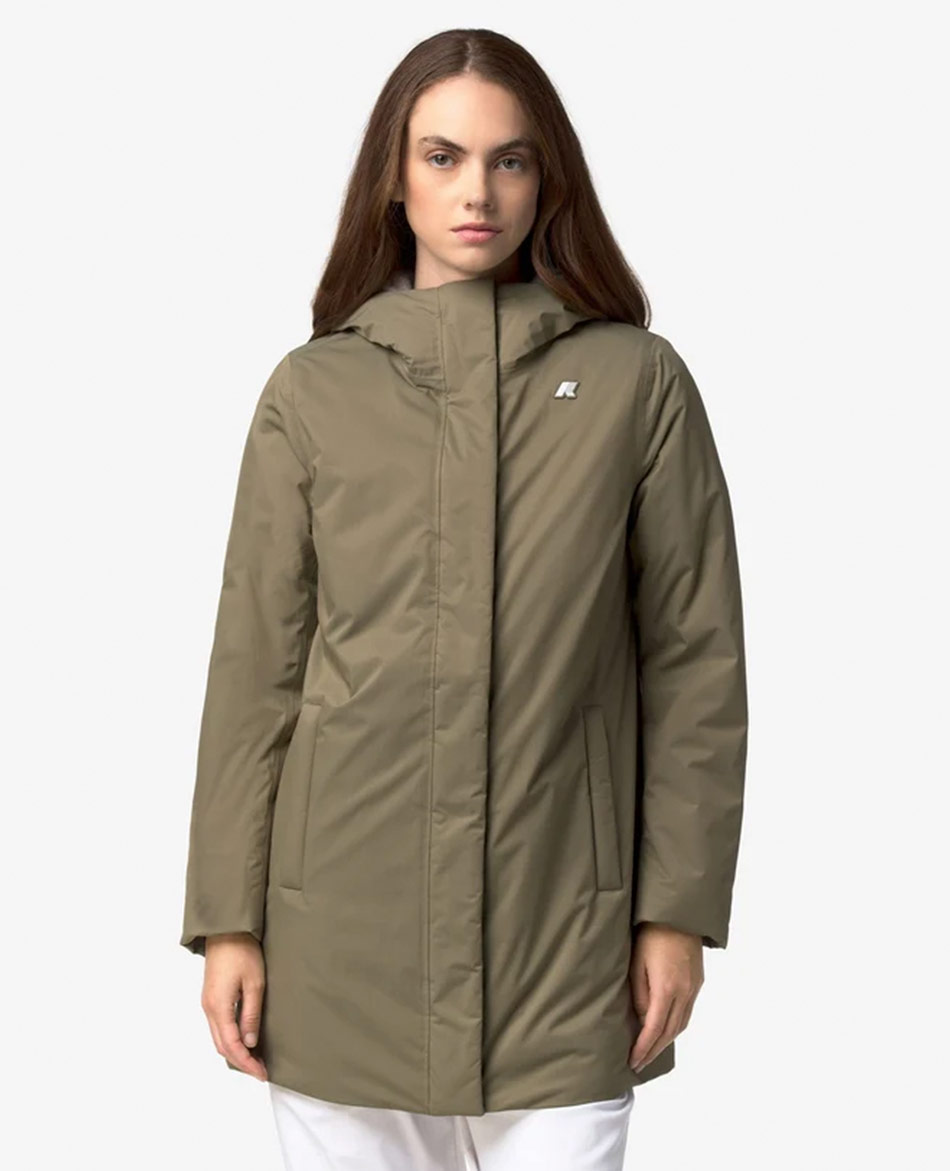 K-WAY CHAQUETA  K-WAY MARLETTE TWILL SOFT BEAVER