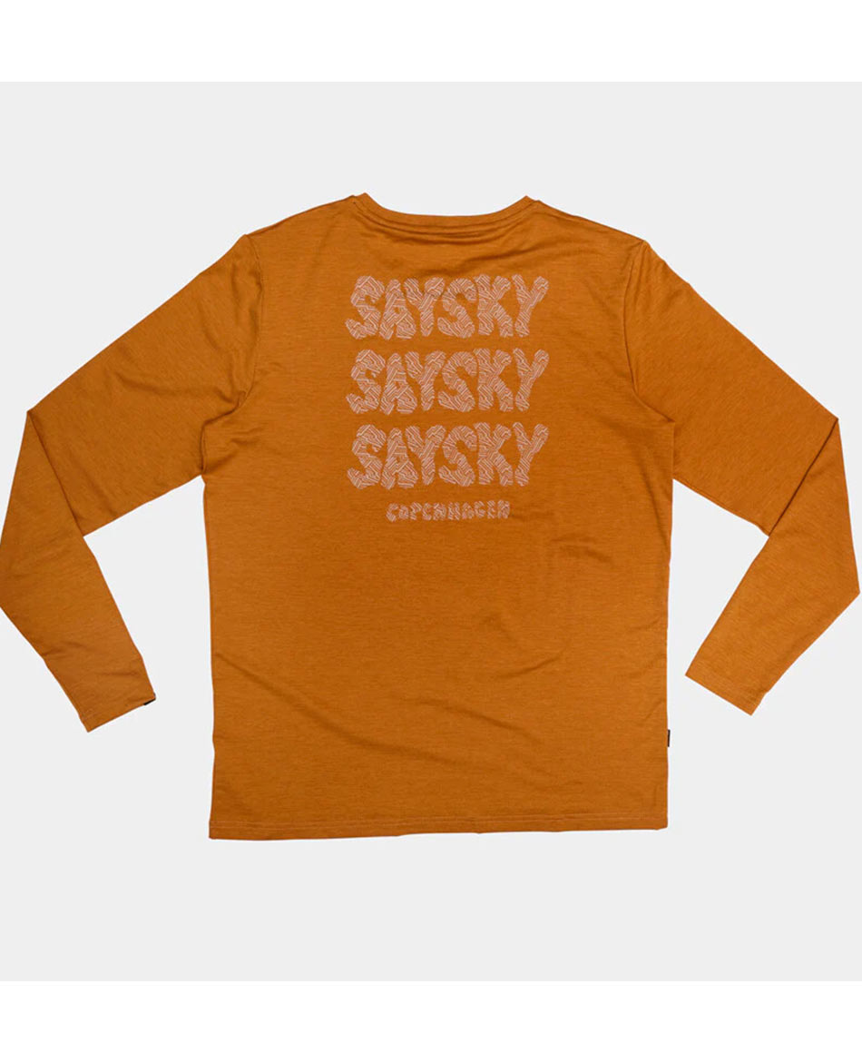 SAYSKY CAMISETA MANGA LARGA SAYSKY REFL. LOGO PACE