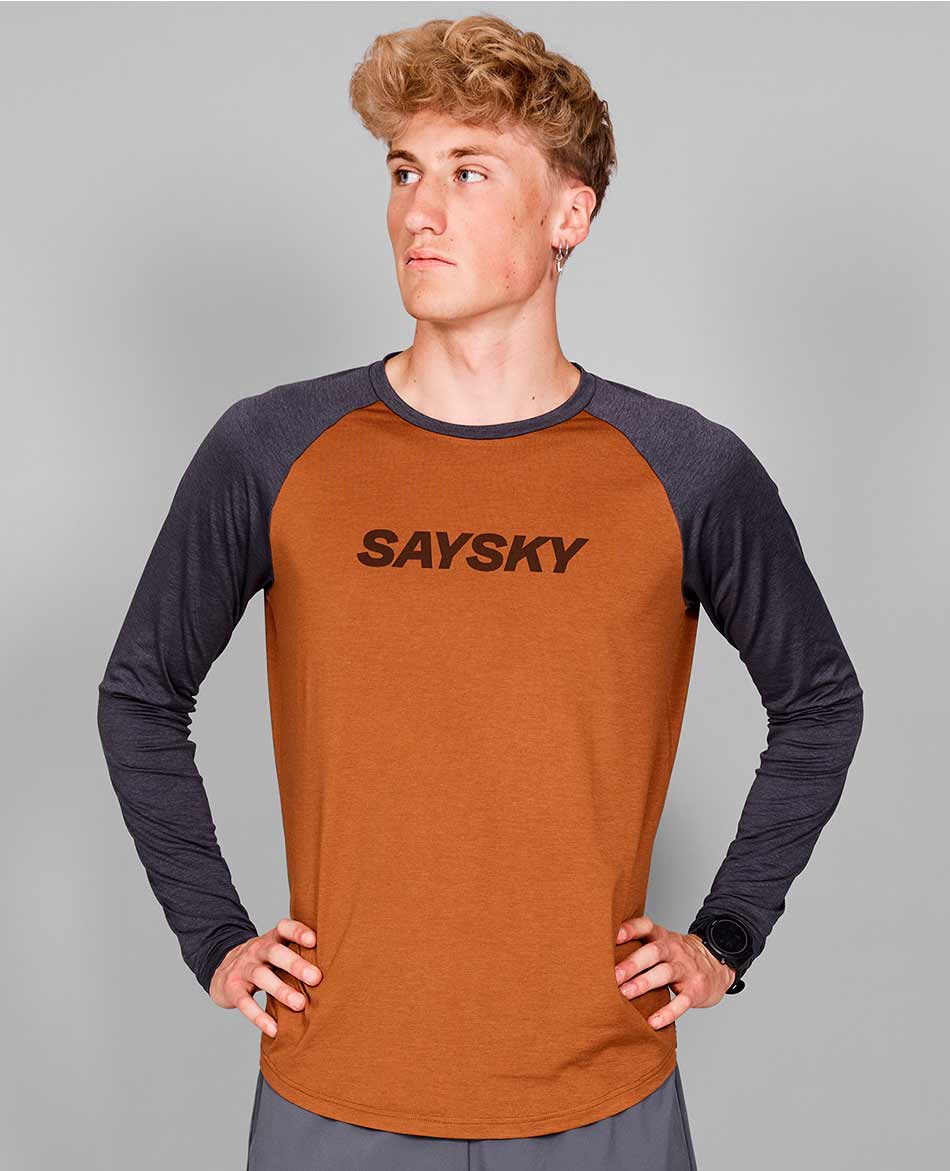 SAYSKY CAMISETA MANGA LARGA SAYSKY LOGO PACE