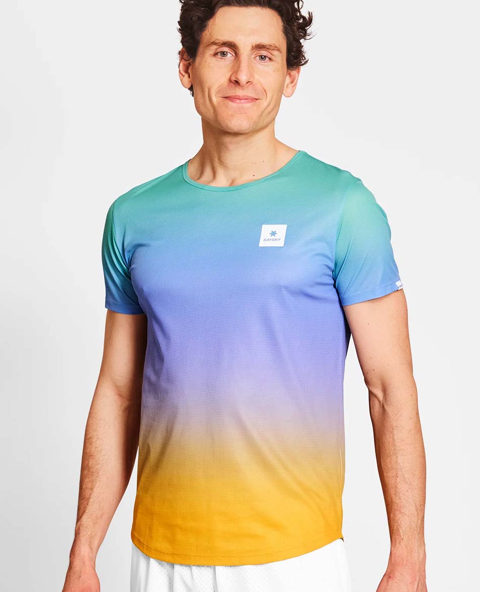 SAYSKY CAMISETA SAYSKY DRIP DYE FLOW