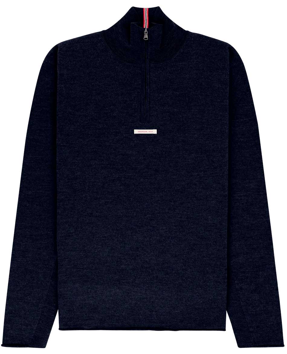 AMUNDSEN JERSEY AMUNDSEN BOILED HALF ZIP