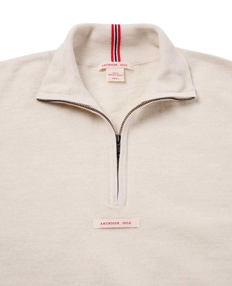 AMUNDSEN JERSEY AMUNDSEN BOILED HALF ZIP
