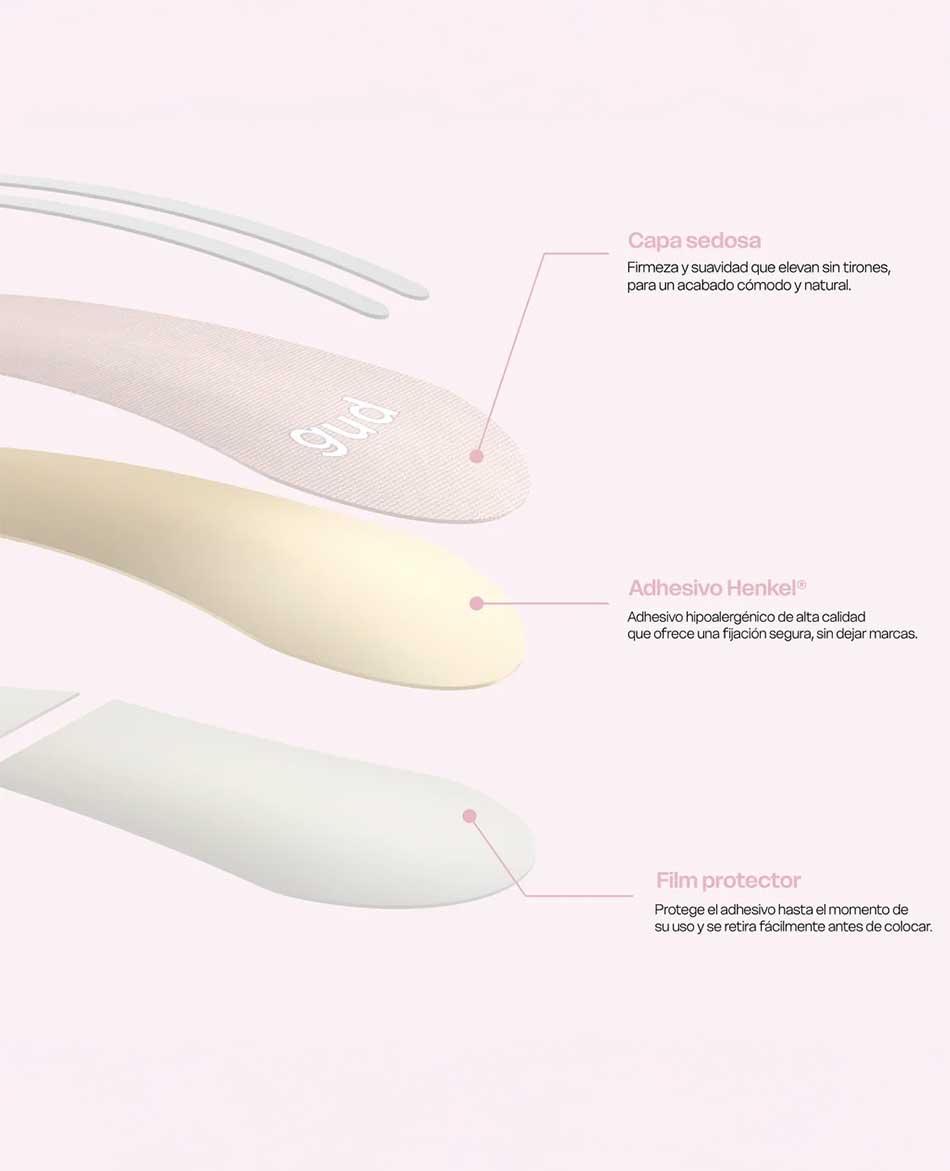 GUDSLIP TIRA NASAL GUDSLIP BEAUTY LINE 30 UNID TACTO SEDA