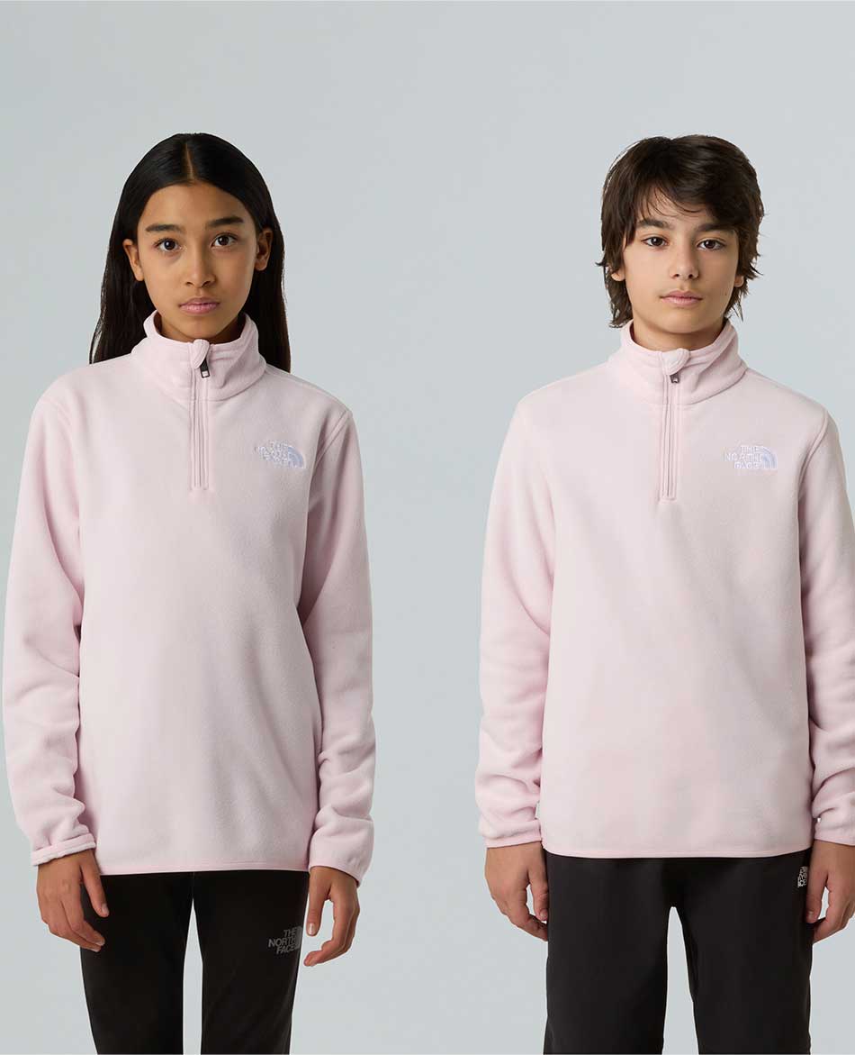 NORTH FACE POLAR N FACE GLACIER 1/4 ZIP