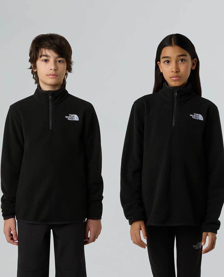 NORTH FACE POLAR N FACE GLACIER 1/4 ZIP