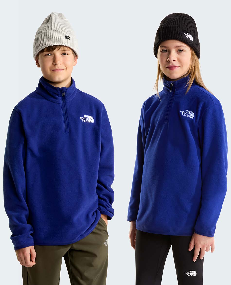 NORTH FACE POLAR NORTH FACE GLACIER 1/4 ZIP JUNIOR