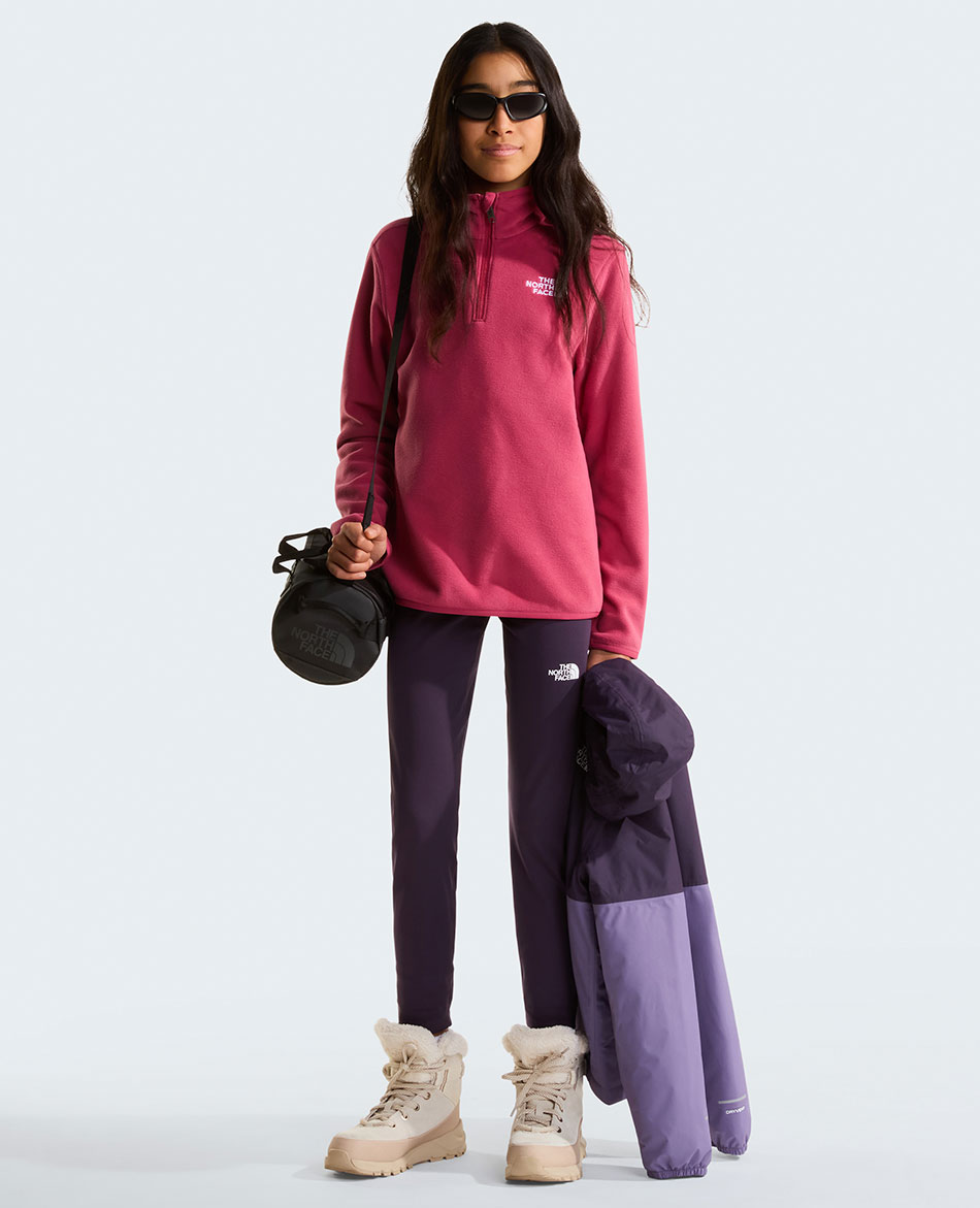 NORTH FACE POLAR NORTH FACE GLACIER 1/4 ZIP JUNIOR