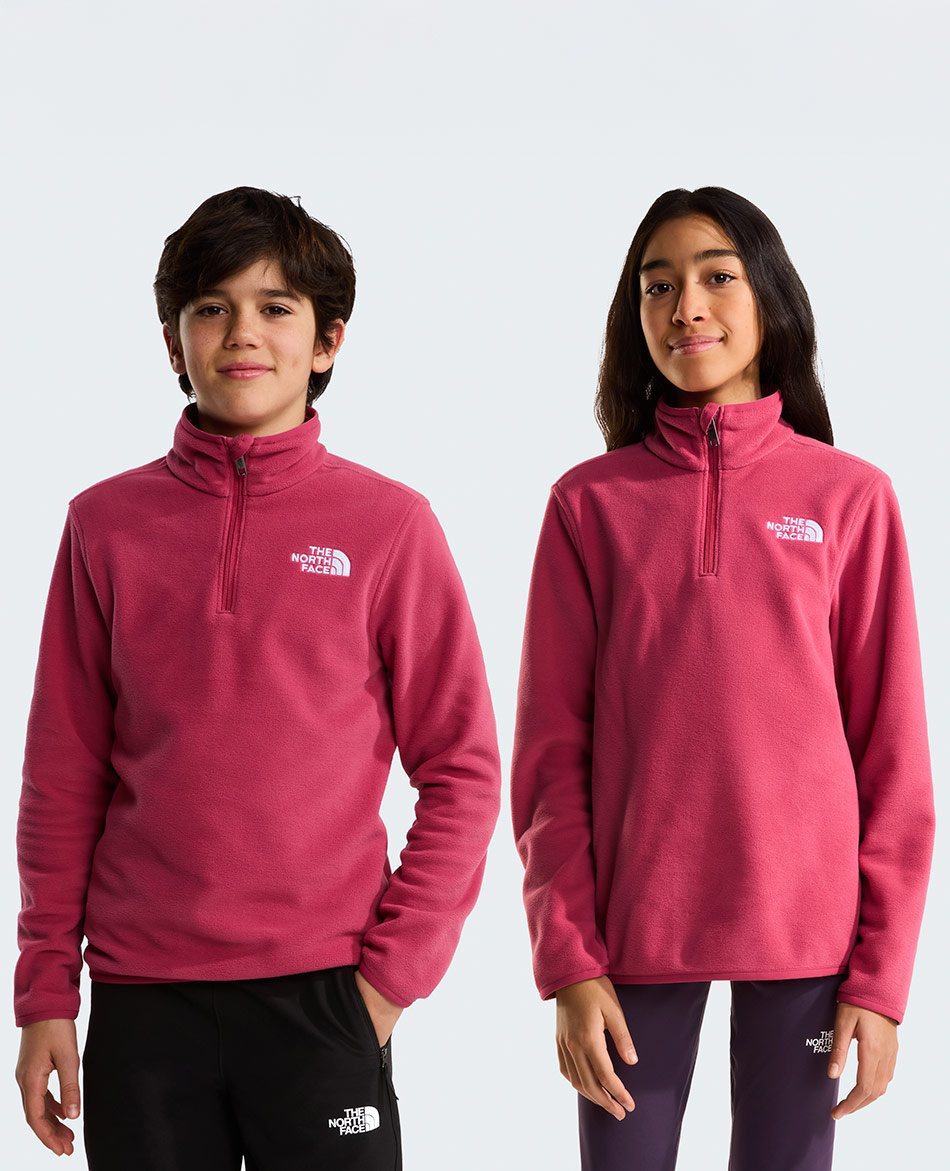 NORTH FACE POLAR NORTH FACE GLACIER 1/4 ZIP JUNIOR