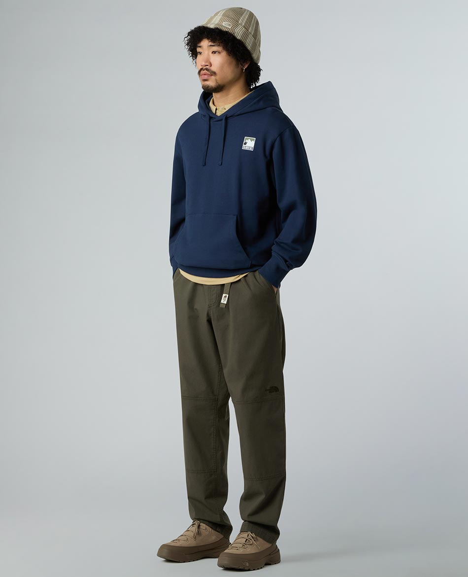 NORTH FACE FELPA NORTH FACE MOUNTAIN LOGO RELAXED HOODED