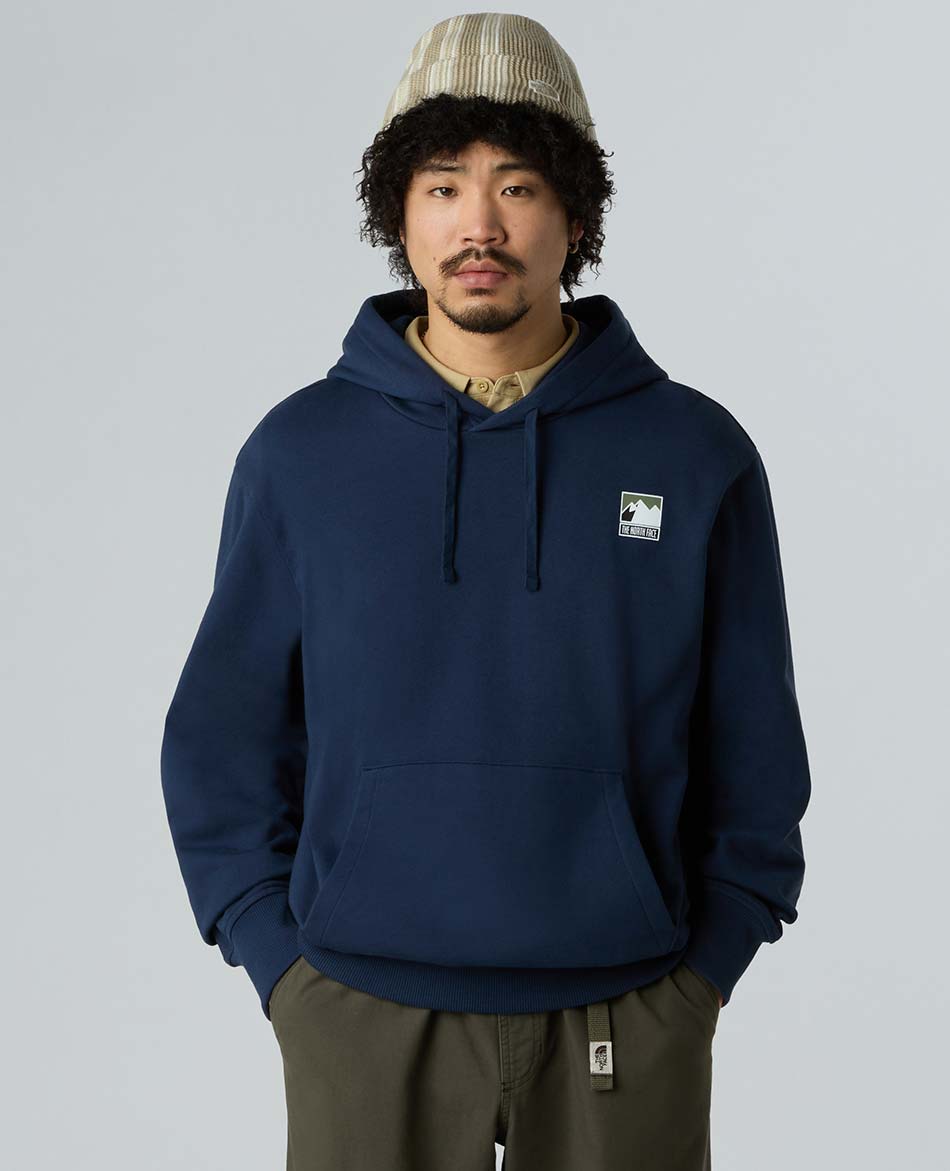 NORTH FACE FELPA NORTH FACE MOUNTAIN LOGO RELAXED HOODED