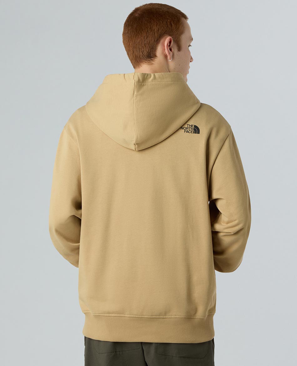 NORTH FACE FELPA NORTH FACE MOUNTAIN LOGO RELAXED HOODED