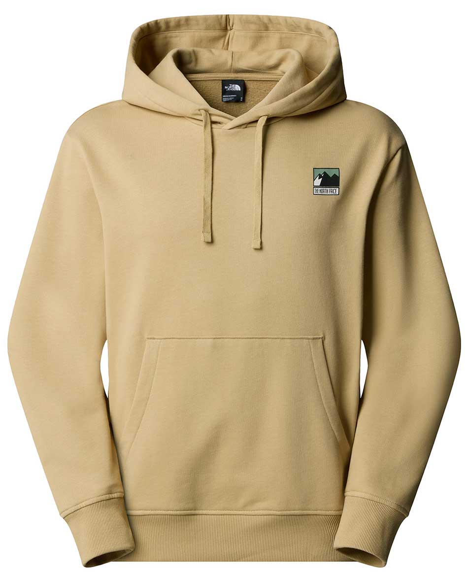NORTH FACE FELPA NORTH FACE MOUNTAIN LOGO RELAXED HOODED