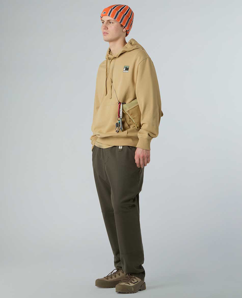 NORTH FACE FELPA NORTH FACE MOUNTAIN LOGO RELAXED HOODED