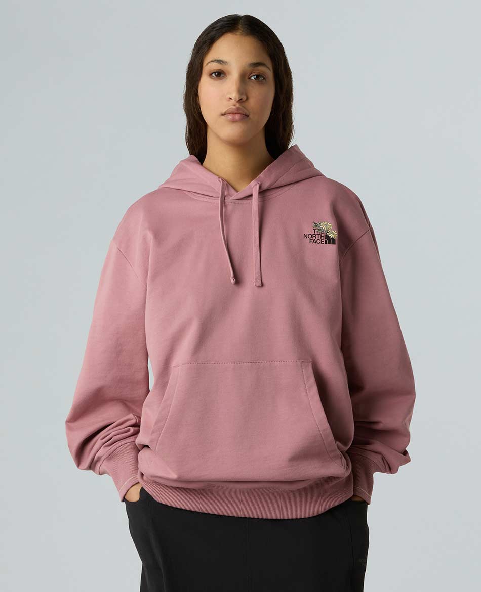 NORTH FACE FELPA NORTH FACE FLOWER DOME RELAXED HD