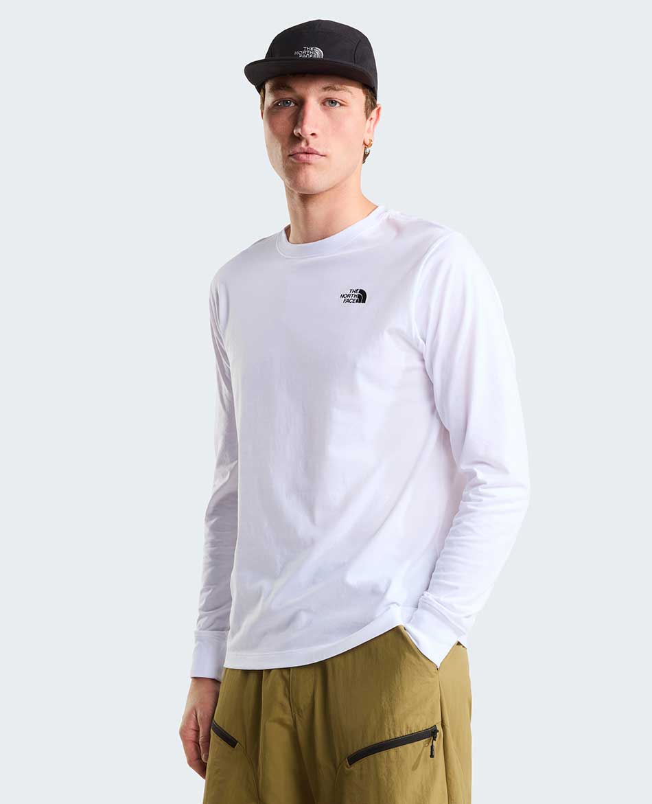 NORTH FACE CAMISETA M/ L  N FACE EVOLUTION SIMPLE DOME REG