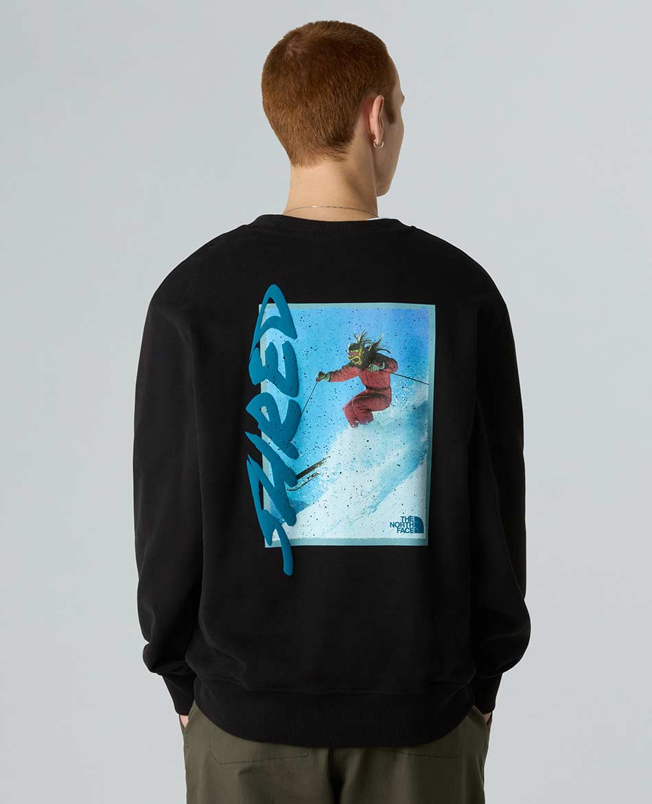 NORTH FACE FELPA NORTH FACE NSE SLOPES RELAXED CREW