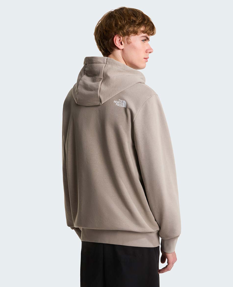 NORTH FACE FELPA ORTH FACE SIMPLE DOME LIGHT REG. FZ HOODIE