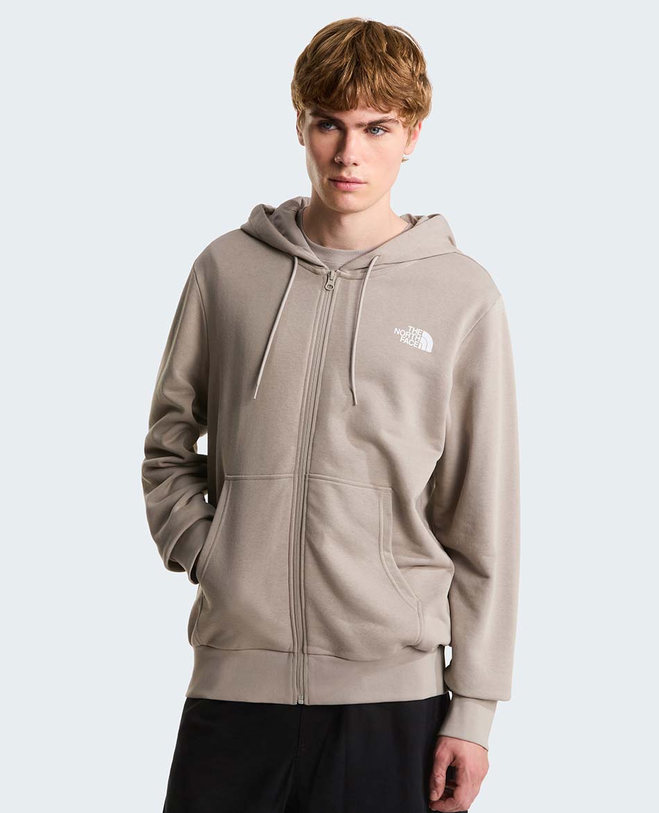NORTH FACE FELPA ORTH FACE SIMPLE DOME LIGHT REG. FZ HOODIE