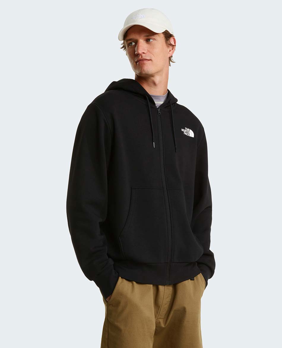 NORTH FACE FELPA ORTH FACE SIMPLE DOME LIGHT REG. FZ HOODIE