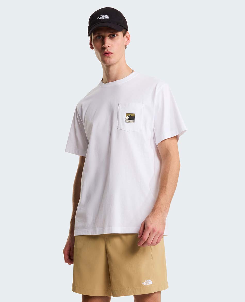 NORTH FACE CAMISETA NORTH FACE MOUNTAIN LOGO RELAXED