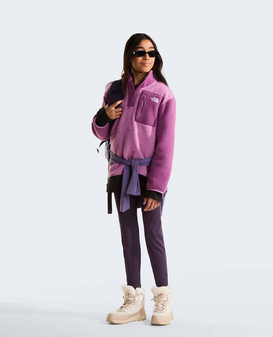 NORTH FACE POLAR NORTH FACE TEEN YUMIORI 1/4 ZIP