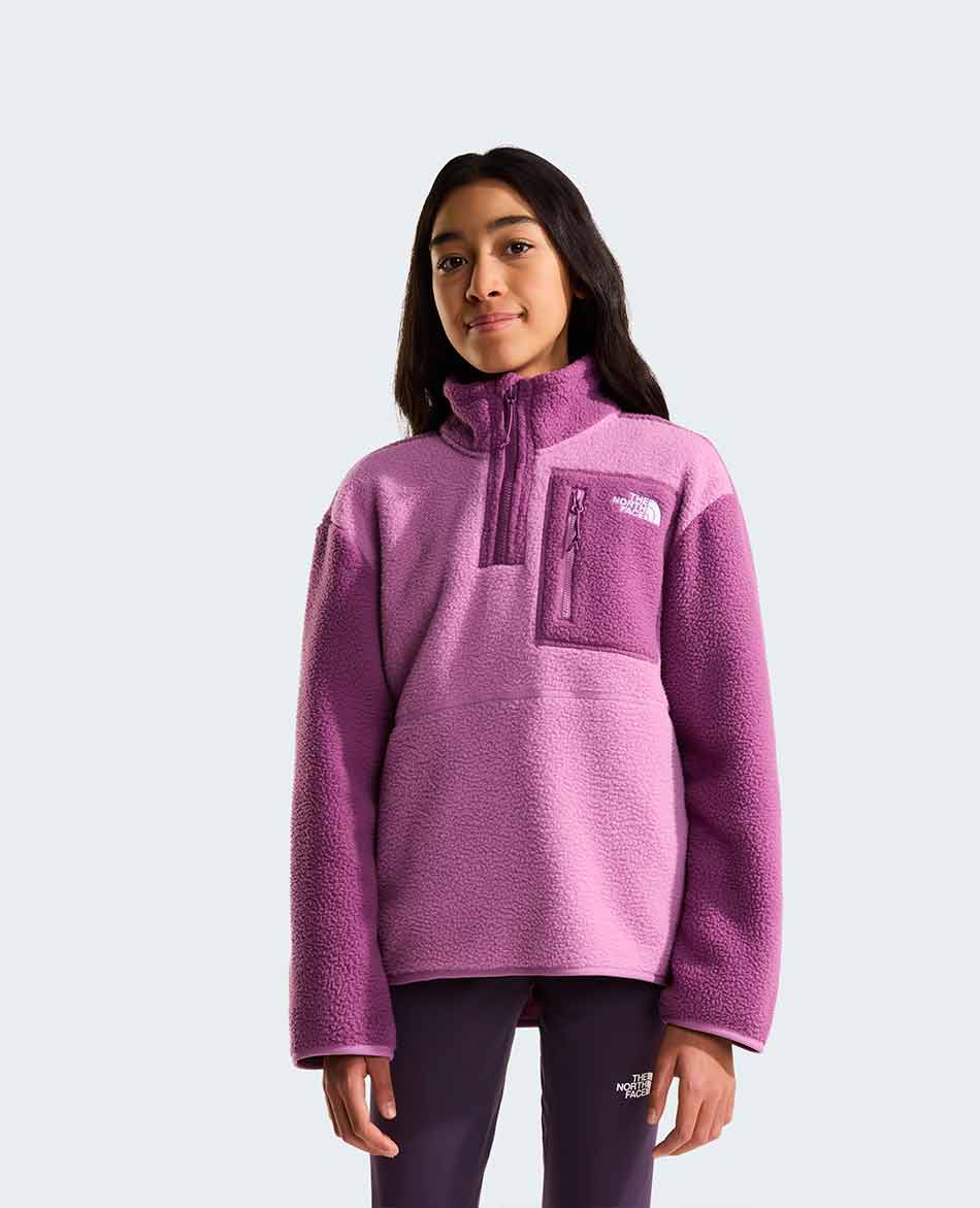 NORTH FACE POLAR NORTH FACE TEEN YUMIORI 1/4 ZIP
