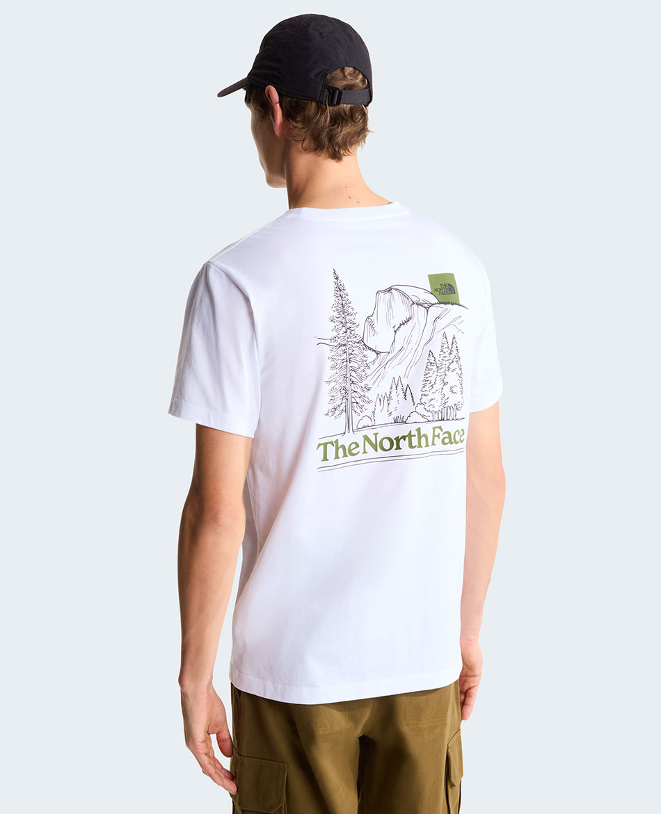 NORTH FACE CAMISETA. NORTH FACE MONTE REG SS