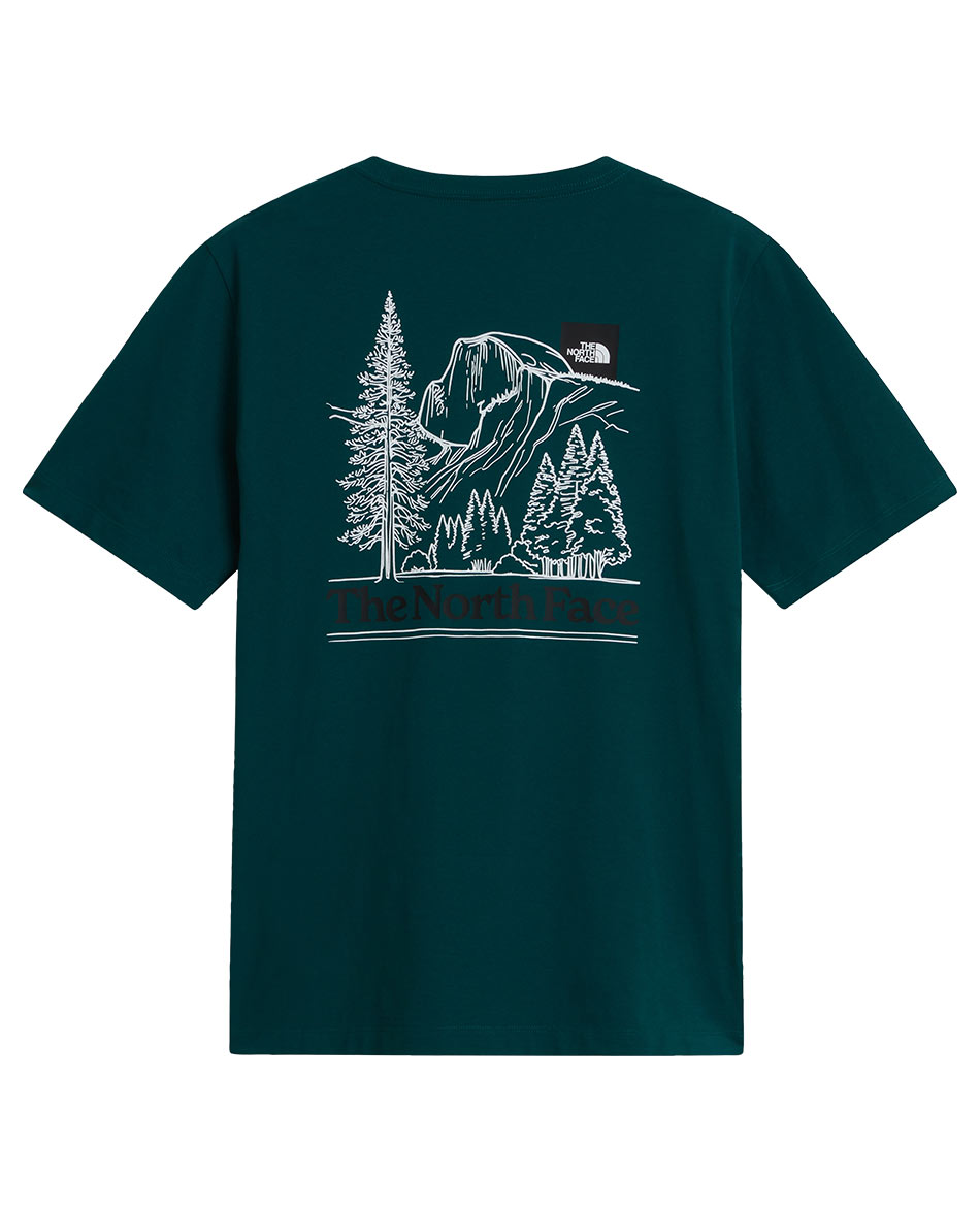 NORTH FACE CAMISETA. NORTH FACE MONTE REG SS